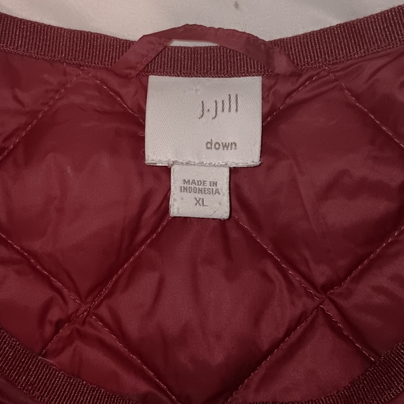 J.jill down filled lightweight quilted jacket - Picture 8 of 9